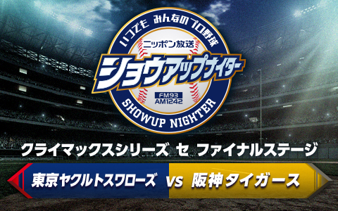 ショウアップナイタースペシャル　クライマックスシリーズ　セ　ファイナルステージ第2戦　ヤクルト×阪神 Part2